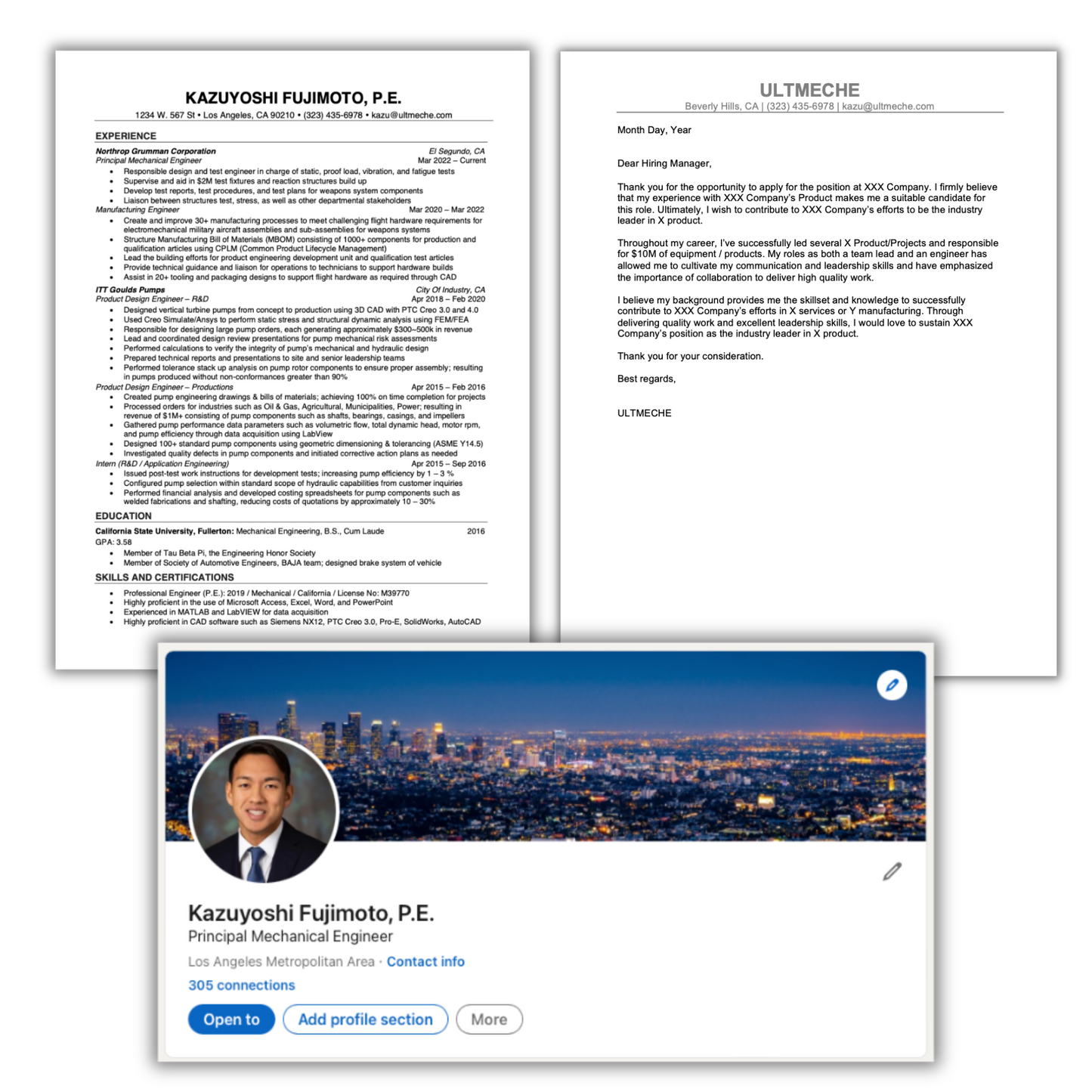 Career Services Bundle - Resume, Cover Letter, and LinkedIn Optimization